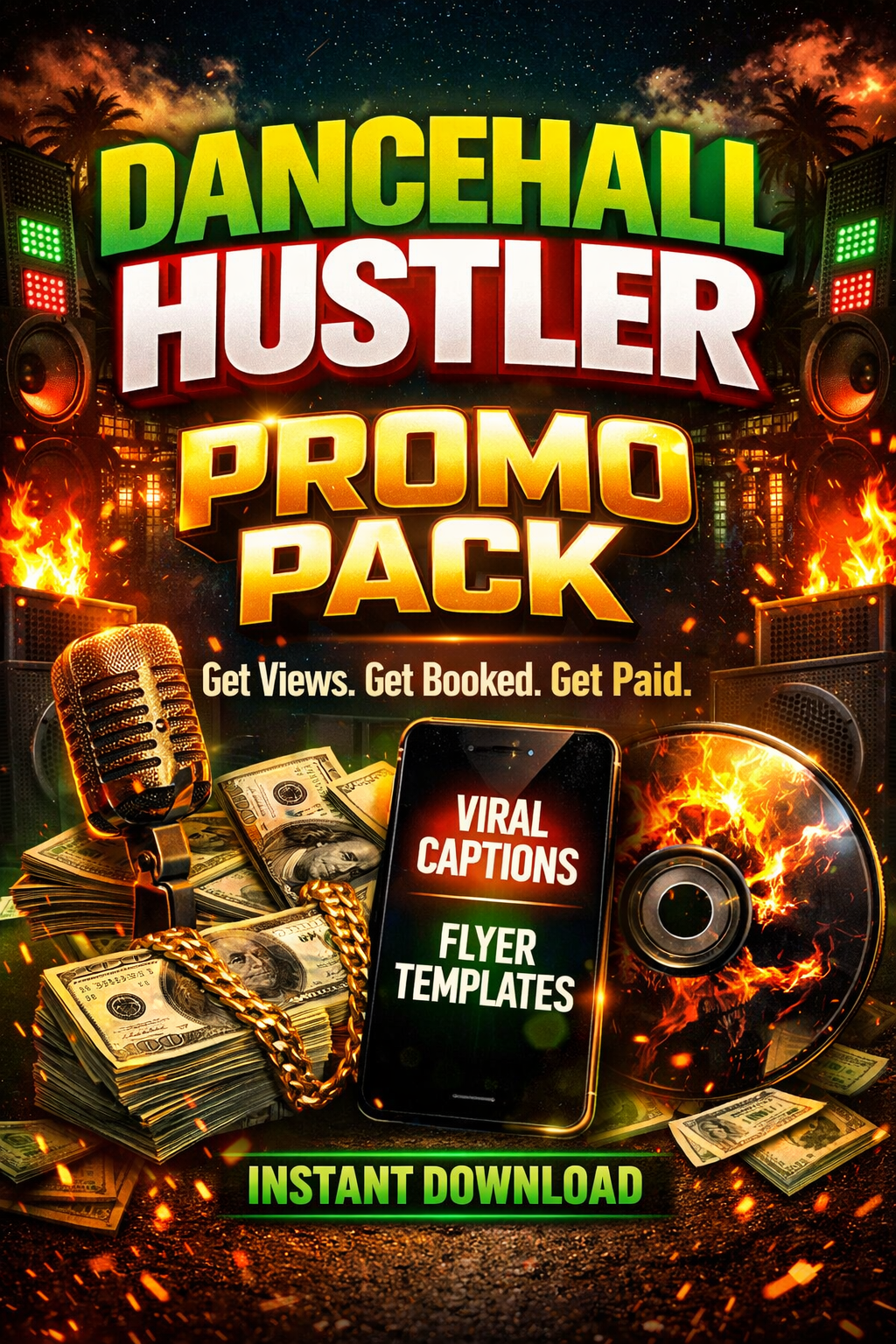 Dancehall Hustler Promo Pack (Instant Download)